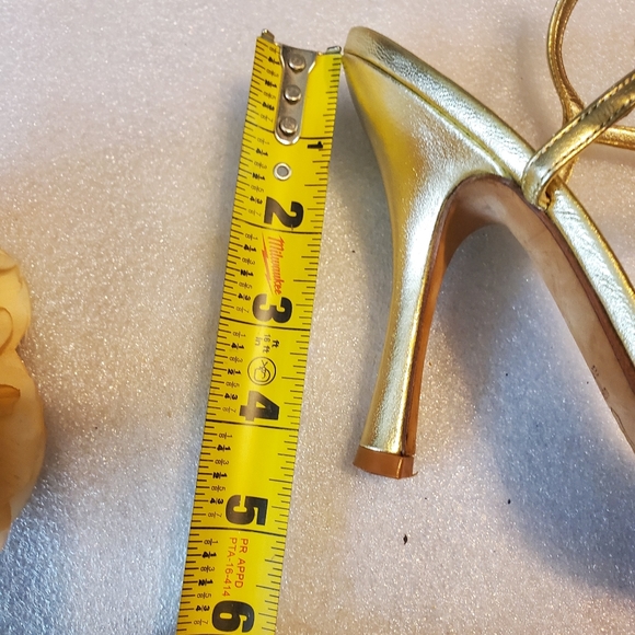 Nina wedges heels color gold good condition - Picture 11 of 12